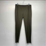 Eileen Fisher Size M- (6-8) Women's Green Solid Pull On Pants