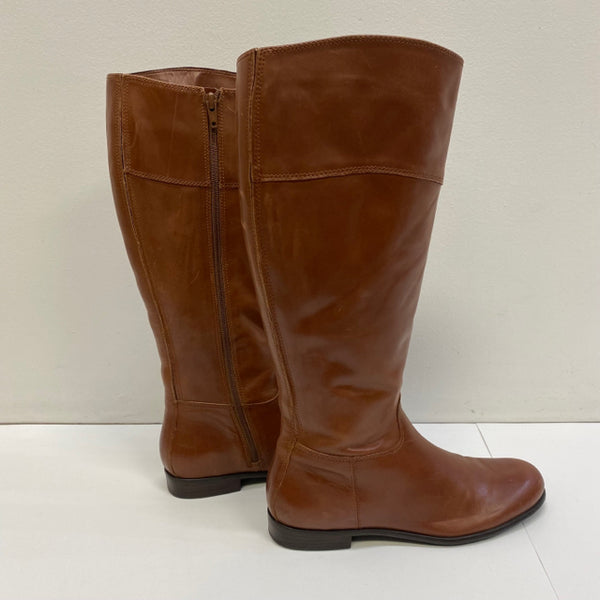 Ciao Bella Size 7 Caramel Solid Tall Boots