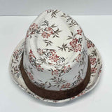 Goorin White-Multi Floral Fedora Hat