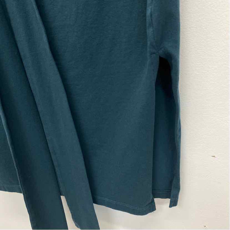 Modern Citizen Size Xl Women's Teal Solid Maxi Dress