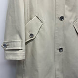 Johnston & Murphy Women's Size L Beige Solid Rain Coat