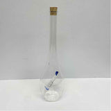Clear Glass Bottle w "Floating" snorkeler and Cork Top