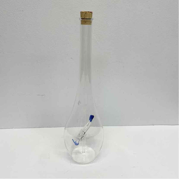 Clear Glass Bottle w "Floating" snorkeler and Cork Top