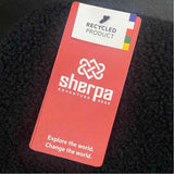 Sherpa Women's Size Xl Black Solid Zip Mock Neck Vest