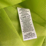 LL Bean Women's Size Xl Lime Solid Zip Up/Hoodie Jacket