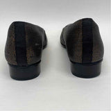 Clarks Artisan Size 10 Women's Black-Bronze Color Block Flats Shoes