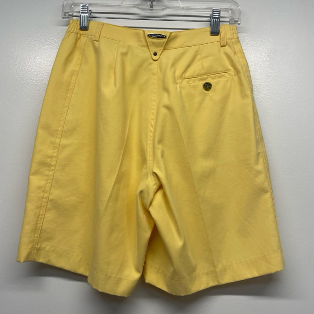 Jamie Sadock Size 4 Women's Yellow Solid Shorts
