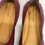 Josef Seibel Size 38-7 Women's Burgundy Solid Flats Shoes