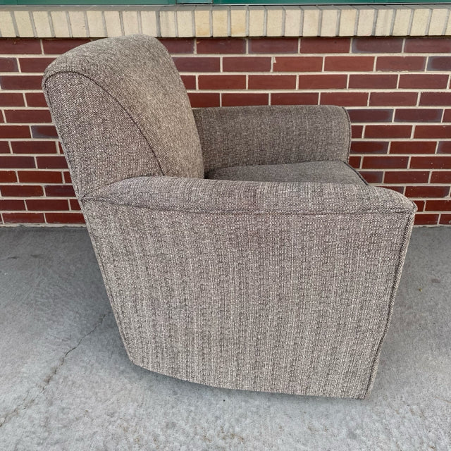 Flexsteel Swivel Brown Textile Rocker