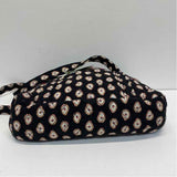 Vera Bradley Black-Multicolor Pattern Tote Handbag