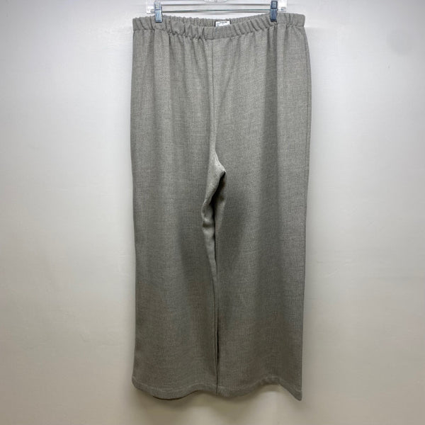 KGRII Women's Size 20 Gray Textured Pull On Pants