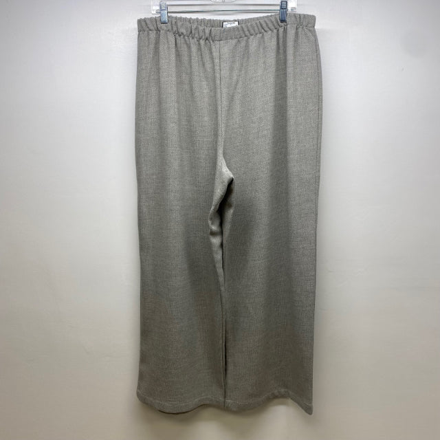 KGRII Women's Size 20 Gray Textured Pull On Pants
