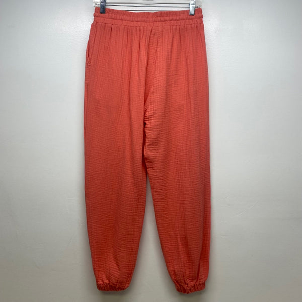 Elan Women's Size 8-M Coral Textured Jogger Pants
