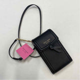 Kate Spade Black Leather Pebbled Crossbody Handbag