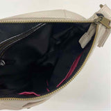 The Sak OffWhite Pebbled Leather Crossbody Handbag