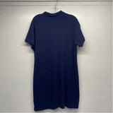 Polo by Ralph Lauren Size Xl Women's Navy Solid T-Shirt Dress