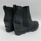 Sorel Size 8 Women's Black Solid Chelsea Booties