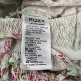 Roxy Size XS Women's Mint-Multi Pattern Maxi Dress