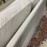 Ikea Beige Fabric Solid Loveseat