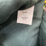 J.Crew Size 6 Women's Green-Multi Tweed Above Knee Skirt