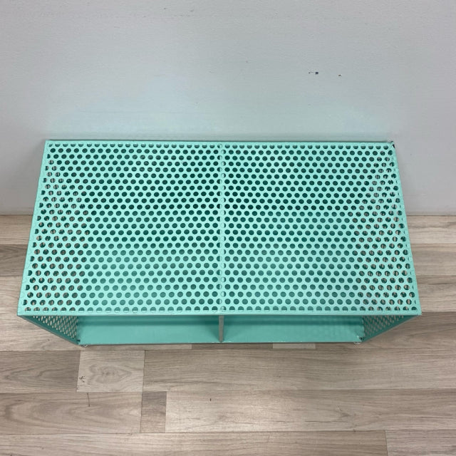 Aqua Metal Storage Cart