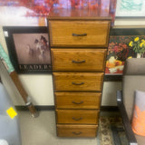 Brown-Black Wood Dressers/Chest