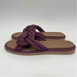 Rothy's Size 8 Women's Purple Braided Sandals
