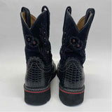 Ariat Size 7 Women's Black-Red Animal Print Western Boots