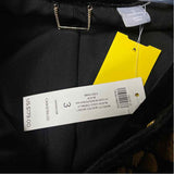 Chico's Women's Size 3-XL Black-Gold Pattern Button Up Jacket