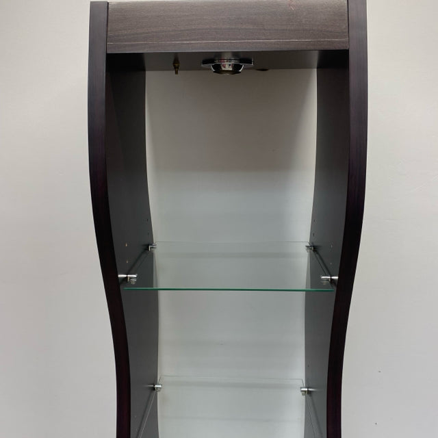 Lighted Curvy Shelf