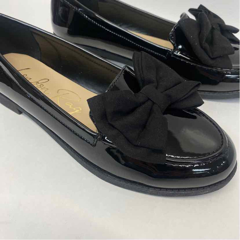 London Rack Size 10 Women's Black Solid Loafer Shoes