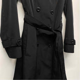 Calvin Klein Women's Size M Black Solid Rain Coat