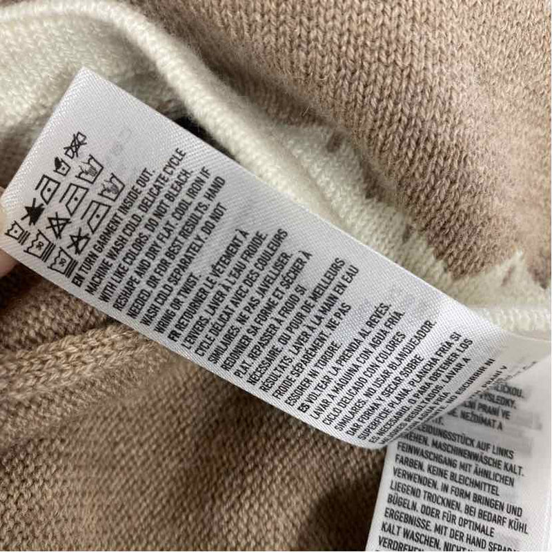 Royal Robbins Size Xl Women's Tan-White Pattern Sweater Dress