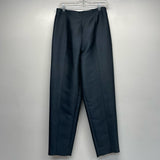 Worth Size 12 Women's Teal Solid Trouser Pants