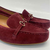 Kate Spade Size 8 Women's Burgundy Solid Loafer Flats