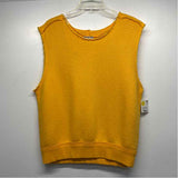 Free People Size S Women's Yellow Solid Tank Top Sleeveless Top