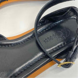 J.Crew Size 6.5 Women's Black Solid Strappy Sandals