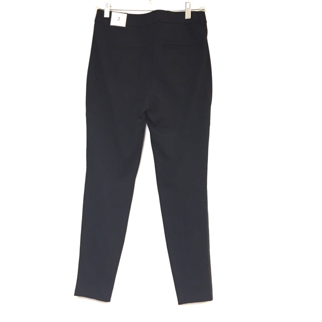 White House Black Market Size 2 Women's Black Embossed Dress Pants Pan –  Treasures Upscale Consignment