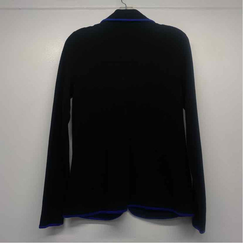 Lauren Ralph Lauren Women's Size S Black Solid Button Up Jacket