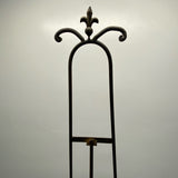 Brown Wrought Iron Easel