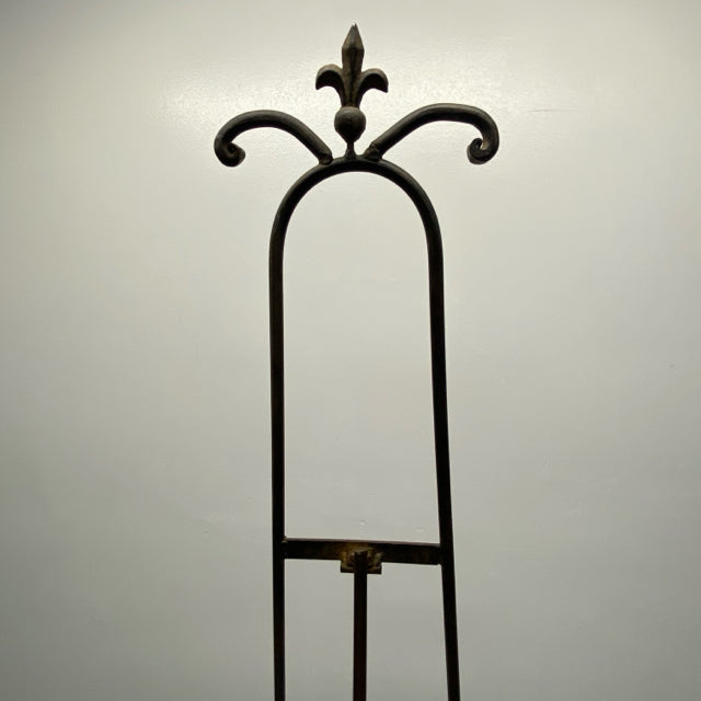 Brown Wrought Iron Easel