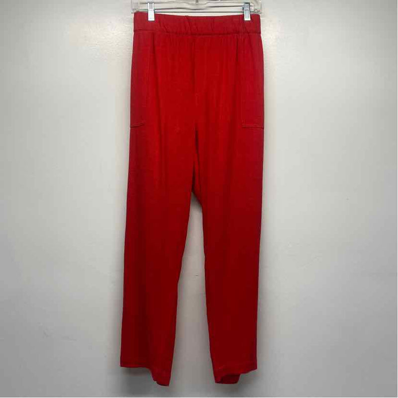 Soft Surroundings Size XL- 16Women's Red Solid Cargo Crop