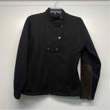 Burton Women's Size M Black Solid Zip Mock Neck Jacket