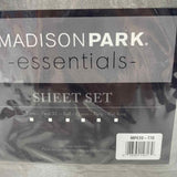 Madison Park Gray Satin Sheets