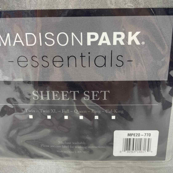Madison Park Gray Satin Sheets