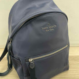 Kate Spade Navy Fabric Solid Backpack Handbag