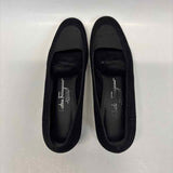 Salvatore Ferragamo Size 7 Women's Black Solid Slip On Shoes