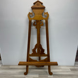 Brown Wood Decorative Easel to Display Artwork