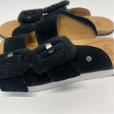 Ugg Size 7 Women's Black Slip On Sandals