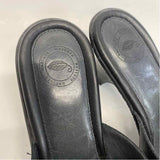 Nurture Size 7.5 Women's Black Solid Heel Sandals